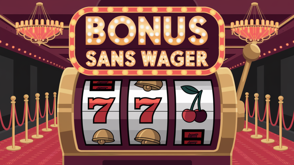 Bonus sans wager machine à sous