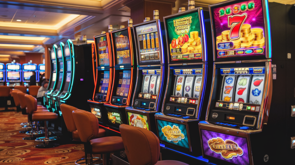 Machines à sous dans un casino